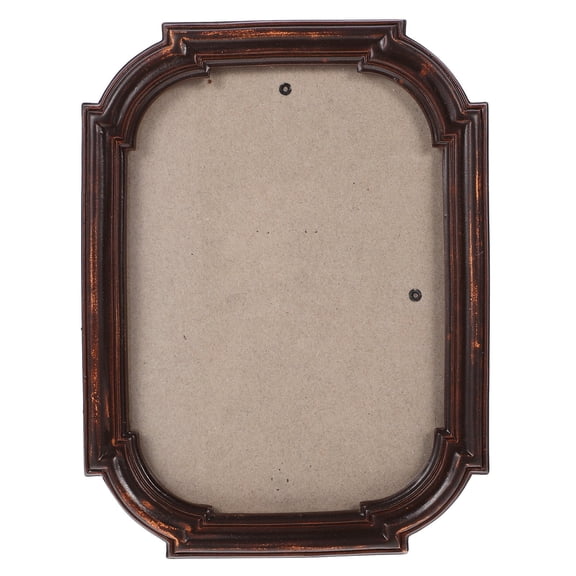 PBPBOX Resin Retro Wall Hanging Frame Vintage Photo Display Simple Style 1Set