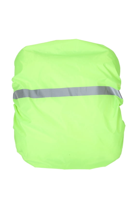 Light Green Waterproof Backpack Cover with Reflective Safety ps for Outdoor Activities