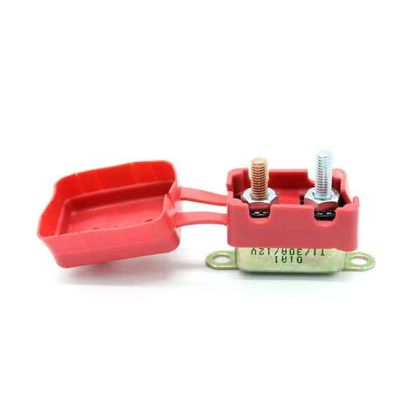 PBPBOX Manual Reset Waterproof Fuse Metal Vehicle Use 1 Set