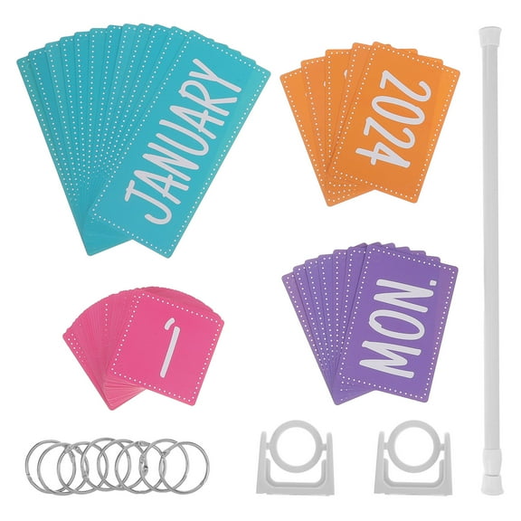 PBPBOX Whiteboard Calendar for Wall Multi Self Adhesive Paper 1 Set for Classroom Home Decor