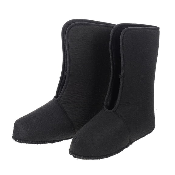 PBPBOX 1Pair Comfortable Winter Boot Liner Black Waterproof for Men Soft Insulated Snow Boot Replacement