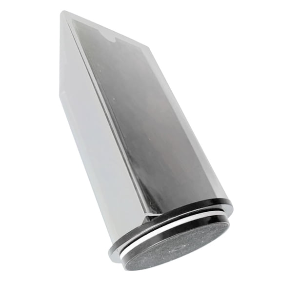 PBPBOX merchandise sign display holder Rotating Table Card Black Acrylic Price Display for Restaurant 1Pack