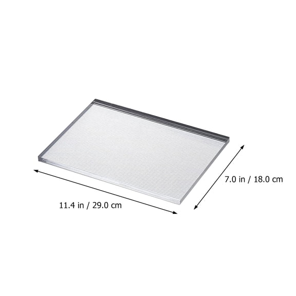 PBPBOX photography backdrop Transparent Acrylic for Product Still Life Shooting 1Pack