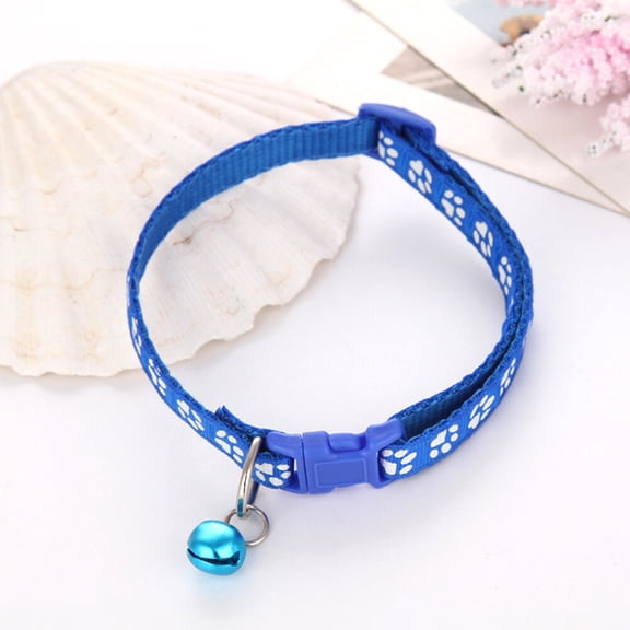 PBPBOX Dog Cat Collar Adjustable with Bell Assorted Colors Comfortable Wear Pbpbox
