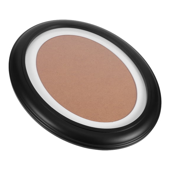 PBPBOX Oval Shaped Black Wooden Picture Frame Wall Hanging Decoration