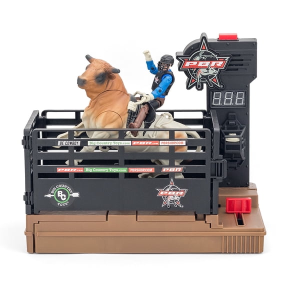 PBR Bucking Bull & Rider