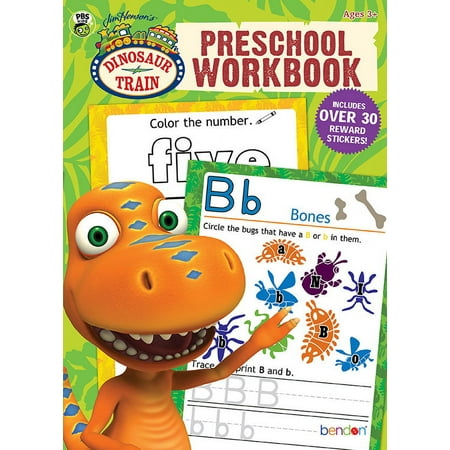 PBS KIDS DINOSUAR TRAIN PRESCHOOL WORKBOOK
