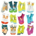 thumbnail image 1 of PBS Kids Dinosaur Train Girls Crew Socks 12 Pack Gift Set, 1 of 3