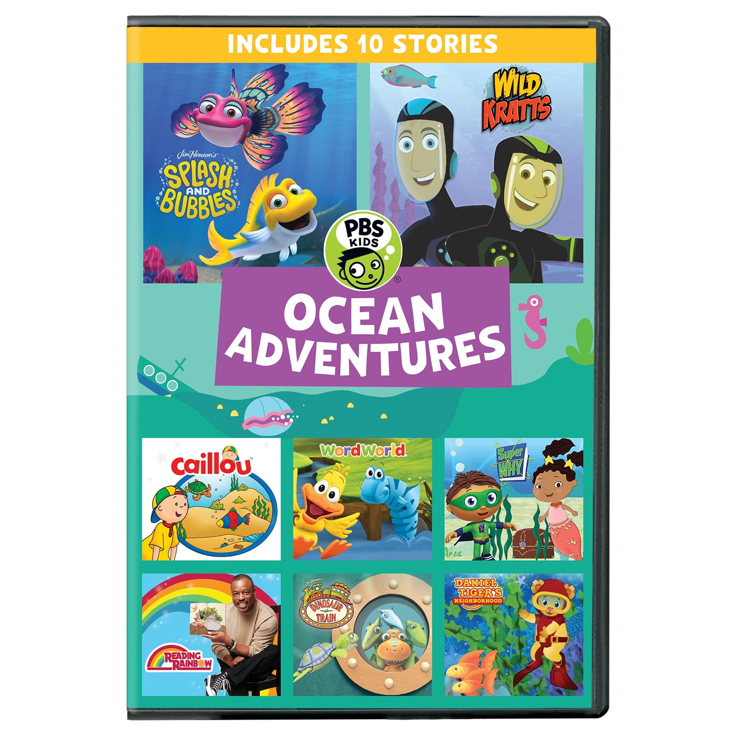 PBS Kids: Ocean Adventures Movies, 10 Tales Underwater Fun PG