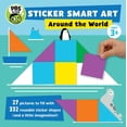 thumbnail image 1 of PBS Kids Sticker Smart Art: Around the World, (Hardcover), 1 of 1