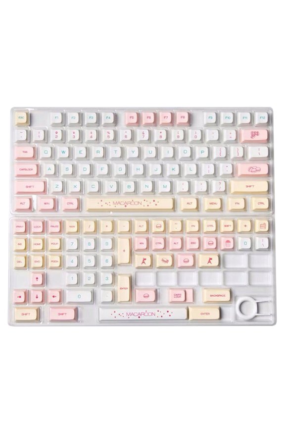 PBT Dye Sublimation Keycaps XDA Profile Design for Most Mechanical Keyboards For Gamers And Programmers