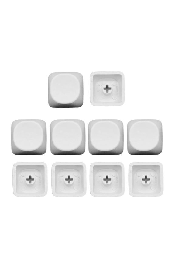 PBT Keycaps MOA Profile 1U Blank Printed Keycaps for Gaming Mechanical Keyboards
