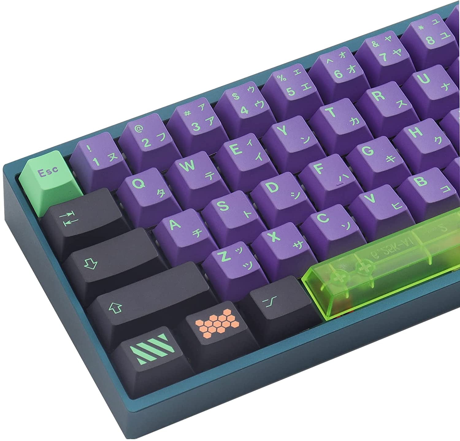 PBT Keycaps,Sunzit 135 Keys Mecha Dye Sublimation Cherry Profile ...