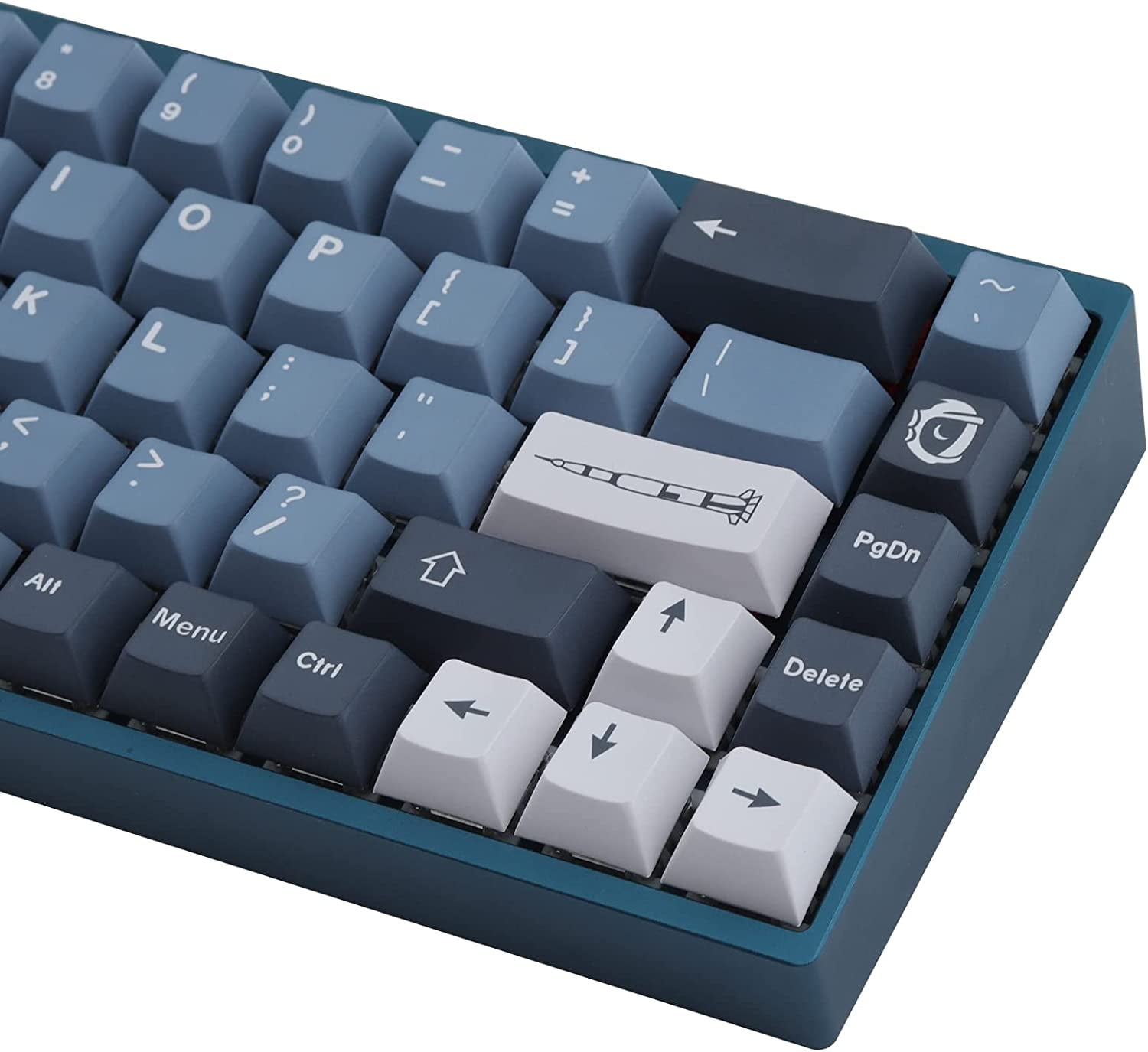 Gaming Keyboard PBT Keycaps,JOMKIZ 134 Keys Rabbit Dye
