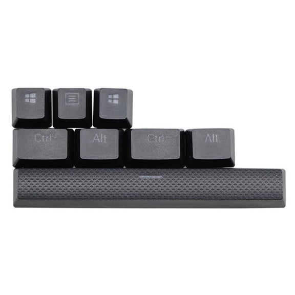 PBT Keycaps for K65 K70 K95 G710+ Mechanical Gaming Keyboard, Backlit Key Caps Cherry MX(Black)