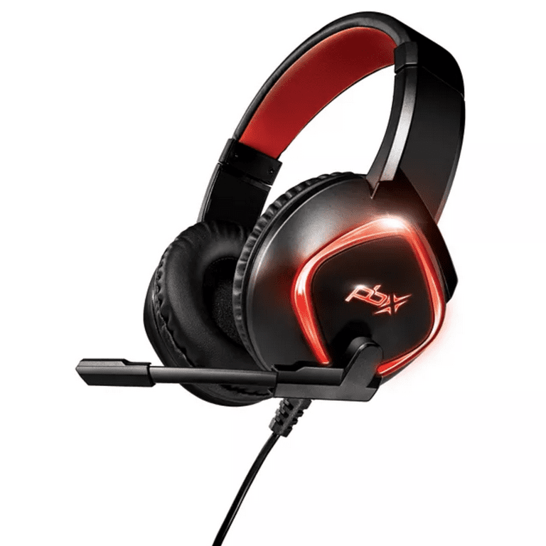 Red and black gaming headset sale