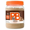 thumbnail image 1 of PBfit Peanut Butter Powder Chocolate Flavor, Cocoa Roasted Peanut Powder, 30 oz, 1 of 9