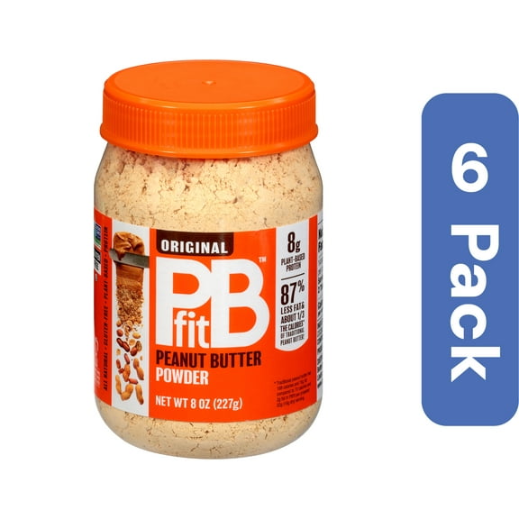 PBfit Peanut Butter Powder Coconut Sugar 8 oz (Pack Of 6)