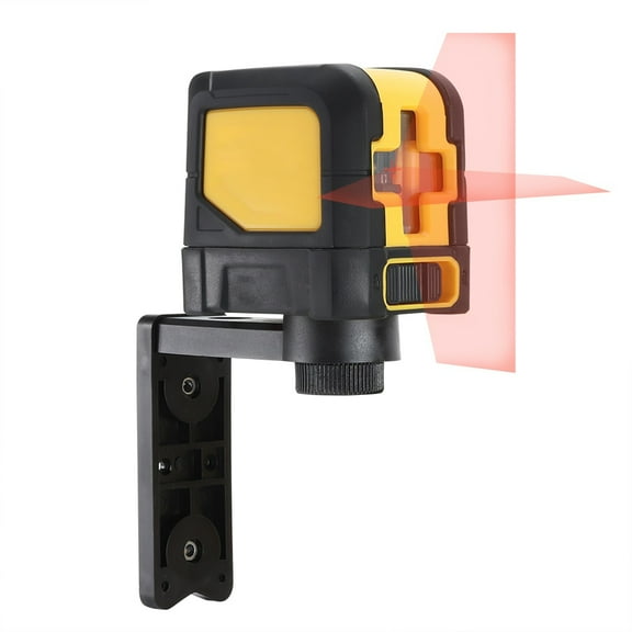 PByte Laser Level 100ft Self Leveling Cross Line, IP54, Accurate Measurement with Magnetic Bracket and Carrying Bag, Horizontal and Vertical Line Laser Leve with 360 Magnetic Pivoting Base