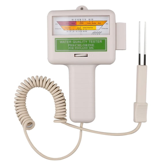 PC-101 PH CL2 Chlorine Tester Water Quality Tester Portable Home Swimming Pool Spa Aquarium PH Meter Test Monitor