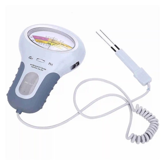 PC-102 CL2 Chlorine & PH Tester Swimming Pool Spa Water Quality Analyzer With Probe Pool Tool