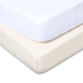 thumbnail image 1 of Parent's Choice Cotton Fitted Crib Sheets for Baby Boys and Girls, Neutral, 2-Pack, 1 of 5