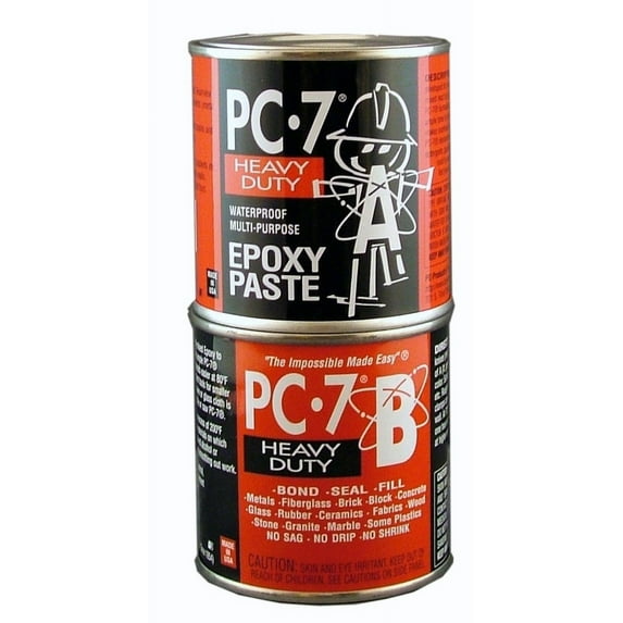 Protective Coating PC-7 Multi-Purpose Epoxy - Super Strength, All Purpose Metalwork Compound - 16 oz