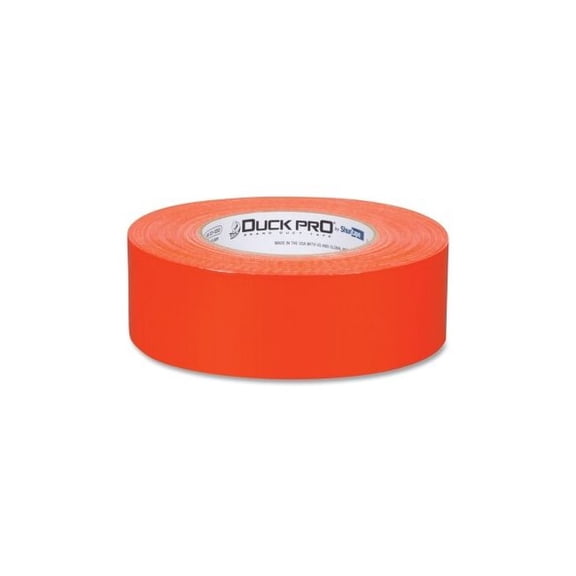 PC 9C Duck Pro by Shurtape Contractor Grade Cloth Duct Tape, 48 mm W x 55 m L, 9 mil, Orange