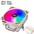 thumbnail image 1 of PC Air-cooled CPU Cooling Fan Efficient Cooler 2 Heat Pipe Radiator Suitable For Installing LGA775 115x 1200 1700 1356 1366 AMD, 1 of 6