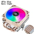 thumbnail image 1 of PC Air-cooled CPU Cooling Fan Efficient Cooler 4 Heat Pipe Radiator Suitable For Installing LGA2011 2066 x79 x99 2099 e5 e3 AMD, 1 of 6