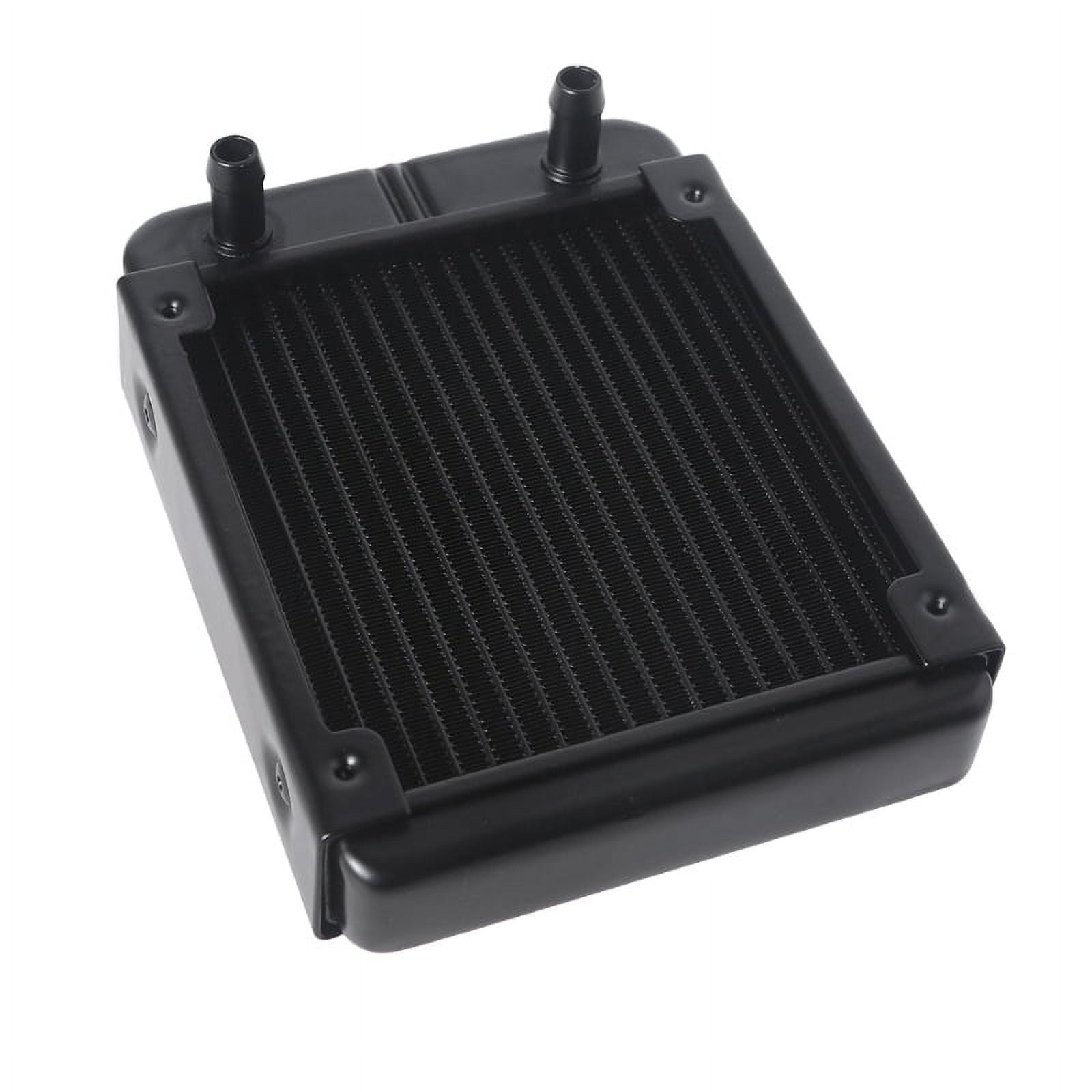 PC Aluminum Radiator Water Cooling 18 Tubes Heat Exchanger Fast Heat ...