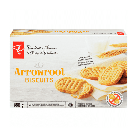 PC Arrowroot Cookies, 350g/12 oz