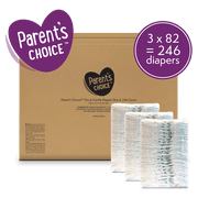 Parents Choice Dry & Gentle Diapers Size 4, 246 Count Select for More Options