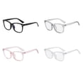 thumbnail image 1 of PC Blue Light Glasses Unisex Anti-Glare Eyeglasses Ergonomic Full-Rim Frame for Computer Gaming Office Daily Wear, 1 of 3