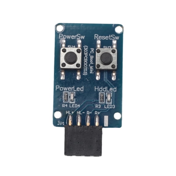 PC-Boot-Mini Motherboard Boot Test Board 9 Pin PC on/Off Button for