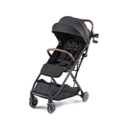 Parents Choice Baby Stroller, One-Hand Quick Fold, Full-Reclining Backrest, Compact Lightweight Design, Black
