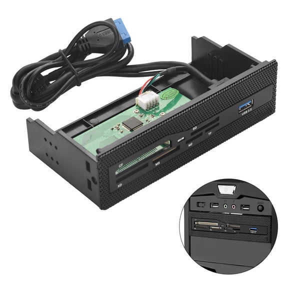 PC Card Reader PC Internal Card Reader USB 3.0 Port M2 SD MS XD CF TF Dashboard Front Panel