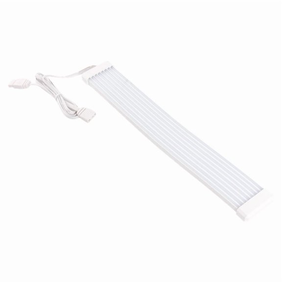 PC Case Lighting ARGB Sync Board for ATX 24-Pin PSU and GPU, X8 Flat Neon Cable 550+100mm