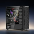 thumbnail image 1 of ATX Mid-Tower Gaming Case, Includes 4 x 120mm Cooling Fans, for Micro-ATX and Mini-ITX Builds, 1 of 10