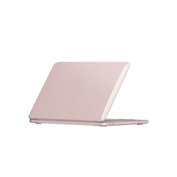 Hard Crystal Frosted Protective Case for MacBook Neo 13 inch, Slim Anti-Scratch Shockproof Matte Shell Cover-Pink