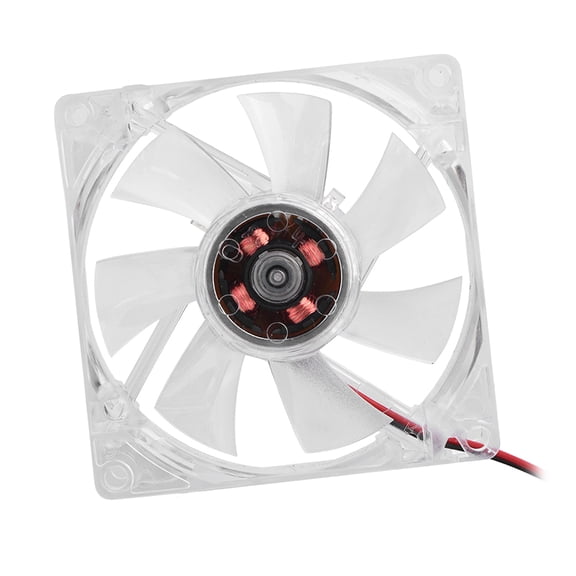 PC Components Cooling Fan, Colorful Cool LED Light Case Fan with Hydraulic Bearing for PC Case for Computer Case