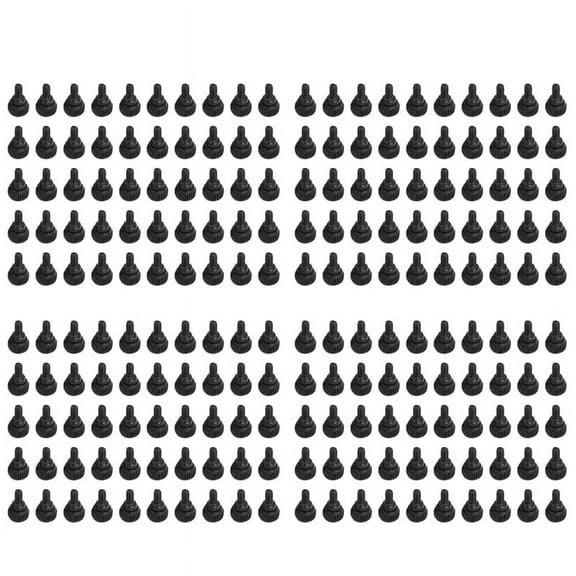 PC Computer Case Thumbscrews M3.5 Thumb Screws Black 200 Pcs