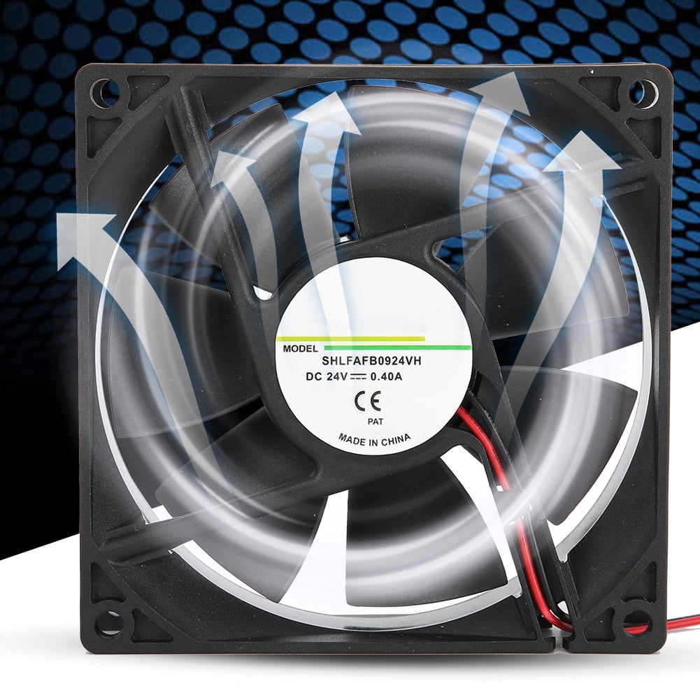 PC Computer Fans Heat Sink Fan 24V 0.40A 9CM 67.8CFM 3800RPM Cooling