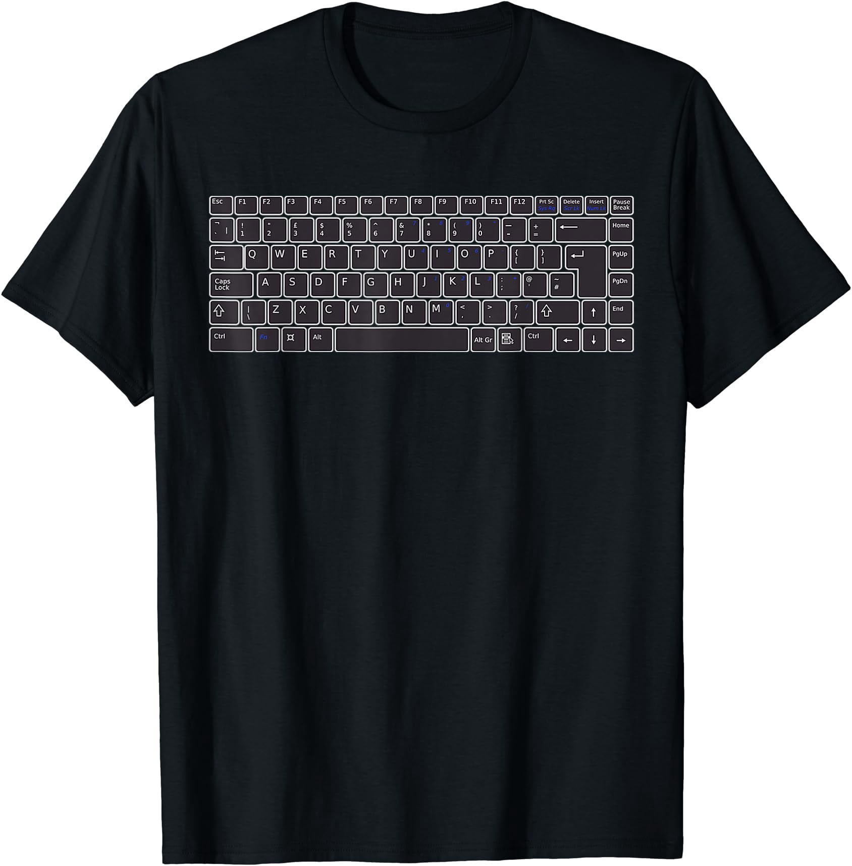 Pc Buttons PC Computer Keyboard Buttons T-Shirt - Walmart.com