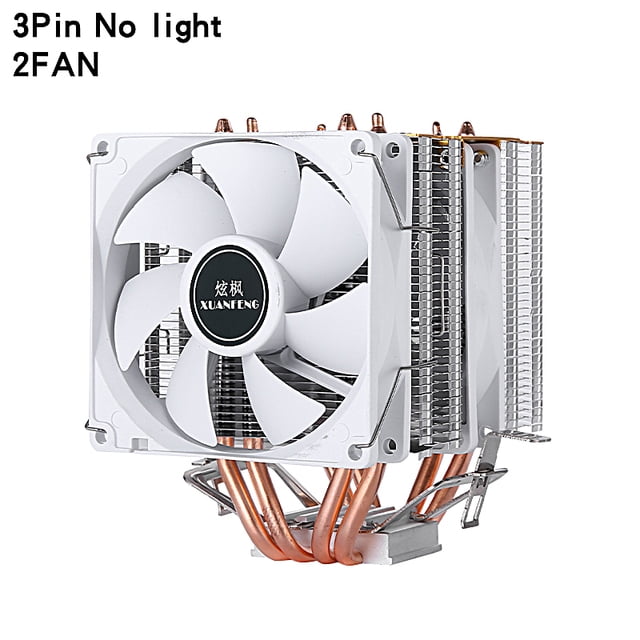PC Cooler CPU Cooler Fan Dual Tower 4 Heat Pipe Installing LGA2011 x79 ...