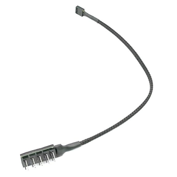 PC Cooling Fan Hub for 12V CPU Coolers 5Ports 4PIN/3PIN PWM Fan Splitter Adapter