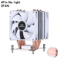thumbnail image 1 of PC Efficient Air-cooled Radiator Processor 2/4/6 Heat Pipe Cooler CPU Cooling Fan Installing LGA 2011 2099 2066 x79 x99 x299 E5, 1 of 6