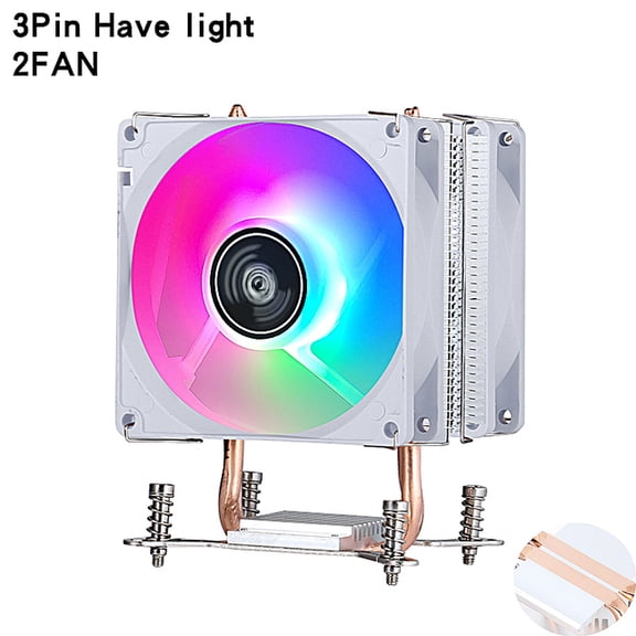 PC Efficient Air-cooled Radiator Processor 2/4/6 Heat Pipe Cooler CPU Cooling Fan Installing LGA 2011 2099 2066 x79 x99 x299 E5