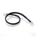 thumbnail image 1 of PC Fan 3 Pin Male to Female Extension Power Cable Cord Black P15, 1 of 7