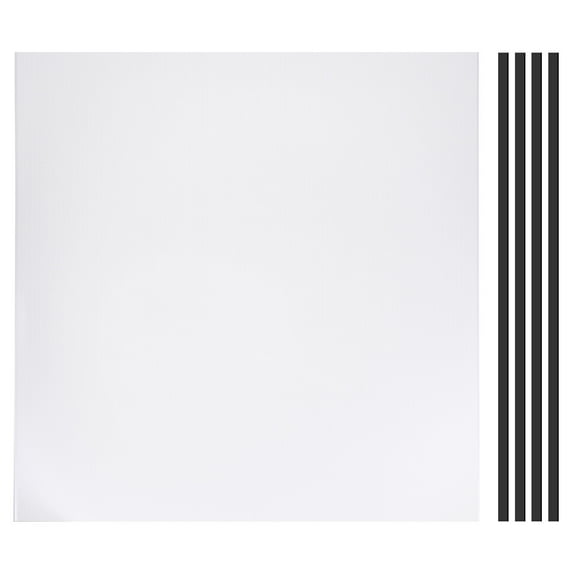 PC Fan Dust Mesh 19.7"x19.7" 0.04" Hole, 1 Set Computer Cooler Dust Filter PC Case Dust Cover Grills with Magnetic Strip for Computer Cooler Fan PC Case Dustproof, White